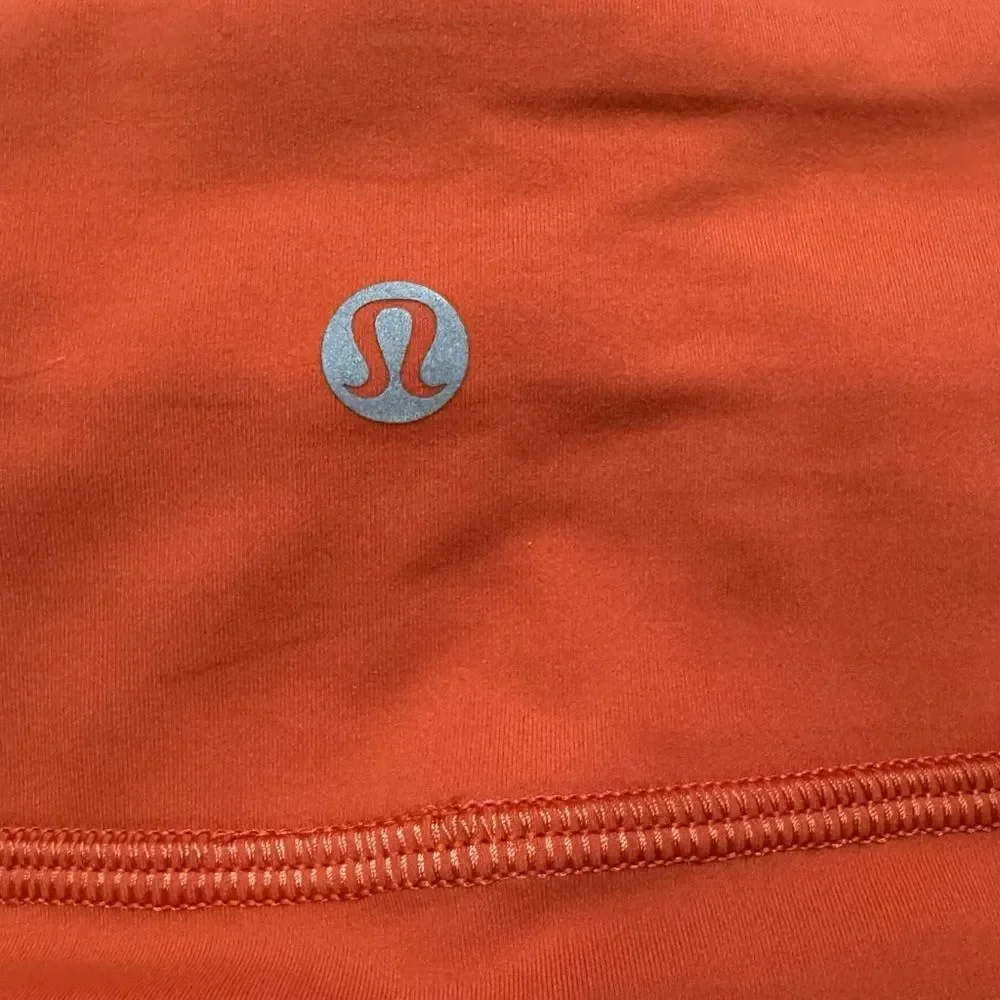 Lululemon Fast Free Tight II Cayenne 4 Run Club Core Performance Leggings